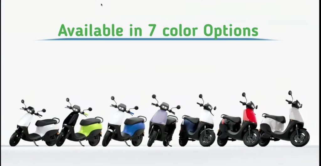 Ola S1 X Color Option 