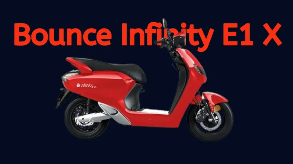 The Bounce Infinity E1 X Electric Scooter Has Been Launched, Starting ...